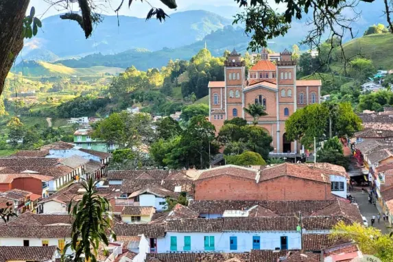 Vista de Jericó, Antioquia