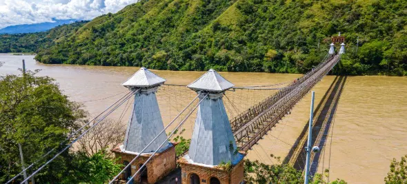Puente de Occidente en Santa Fe de Antioquia